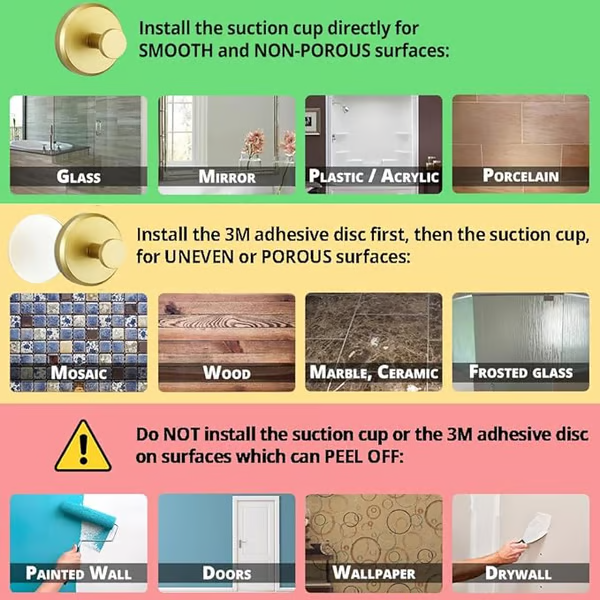 ⏰Last Day Hot Sale!!⌛🎄2025 Upgraded Suction Cup Hooks