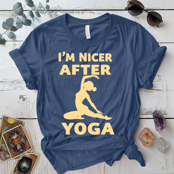 I'm Nicer After Yoga T-Shirt