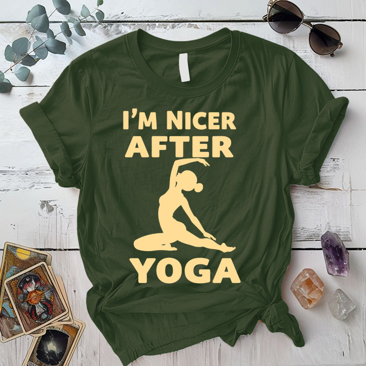 I'm Nicer After Yoga T-Shirt