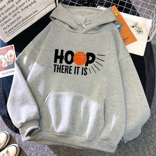 Hoop There It Is - Basketball Sweatshirt