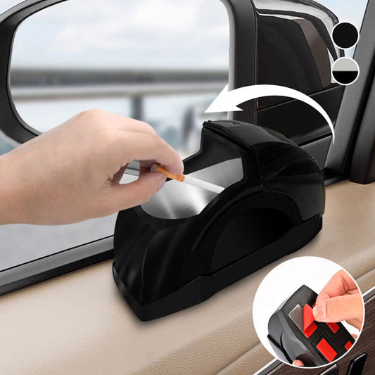 Windproof Car Door Ashtray with LED Light