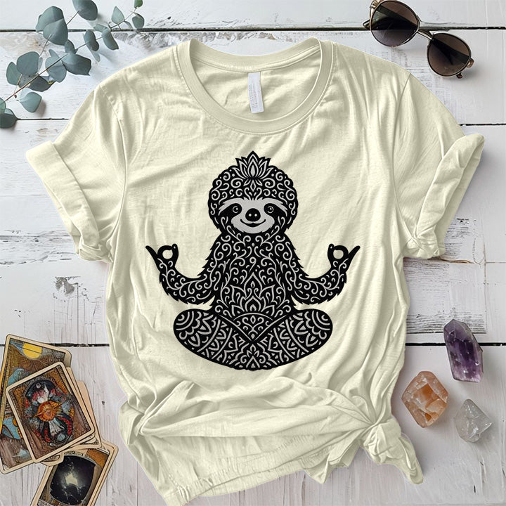 Sacred Sloth Meditation T-Shirt