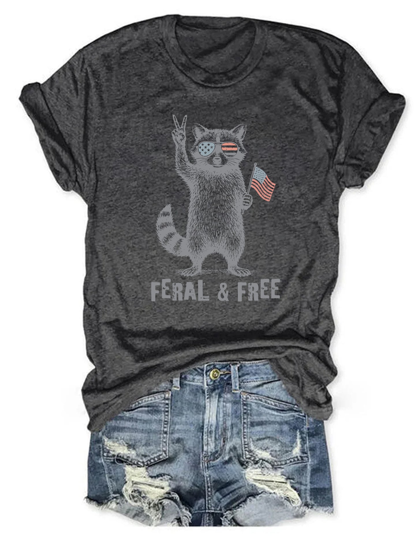 Feral But Free T-shirt