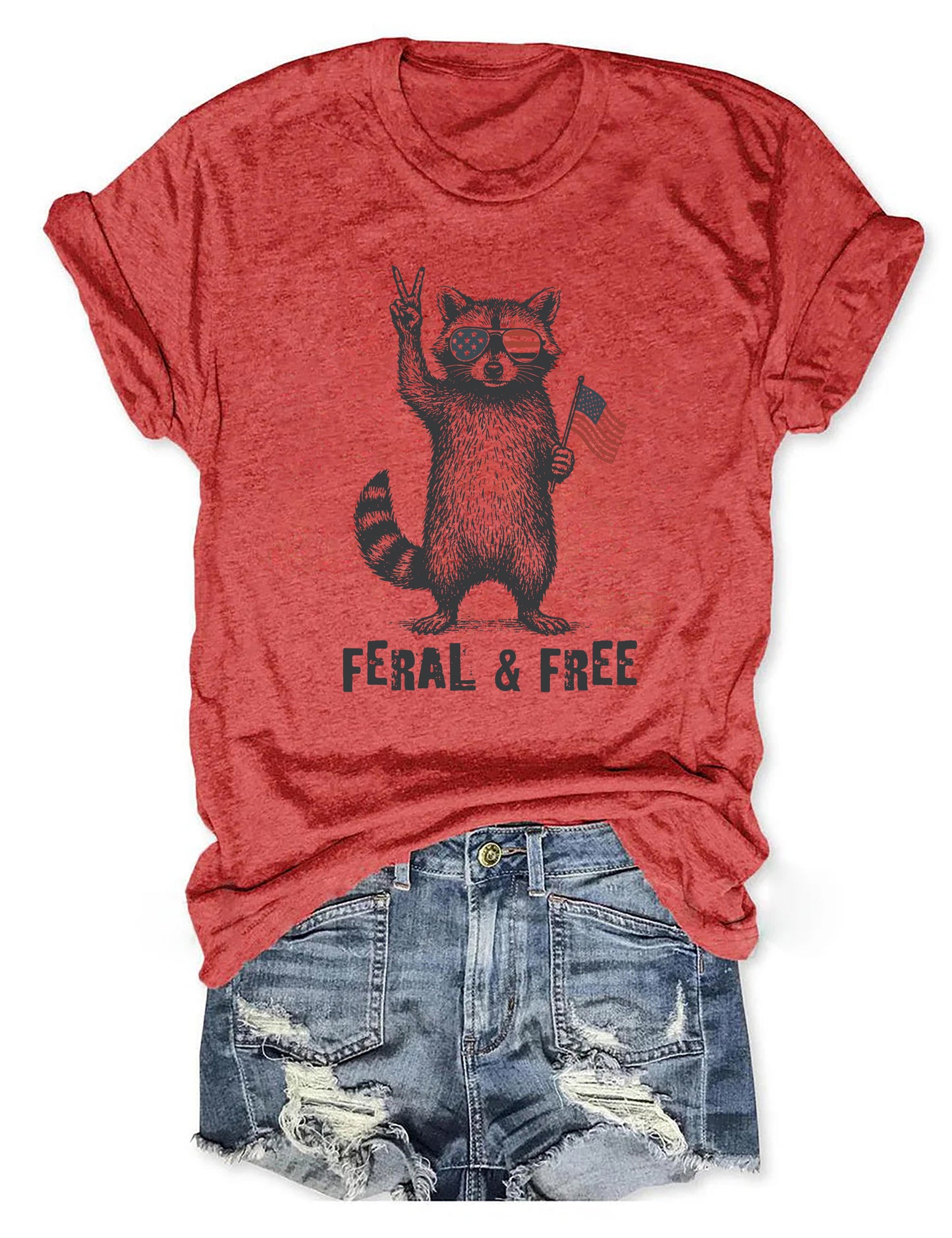 Feral But Free T-shirt