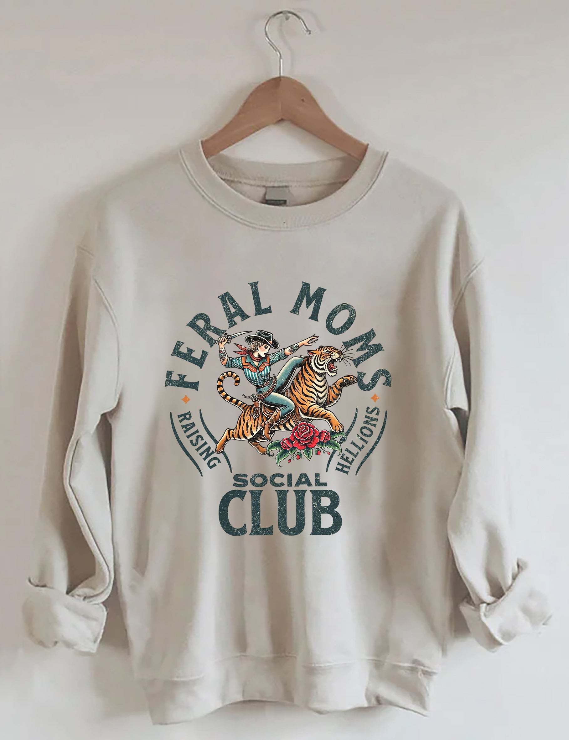 Feral Moms Social Club Sweatshirt