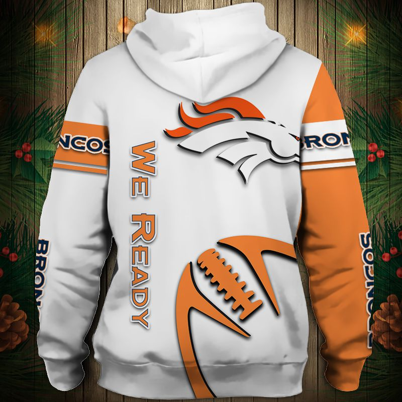 Denver Broncos 2025 New 3D Graphic Hoodie