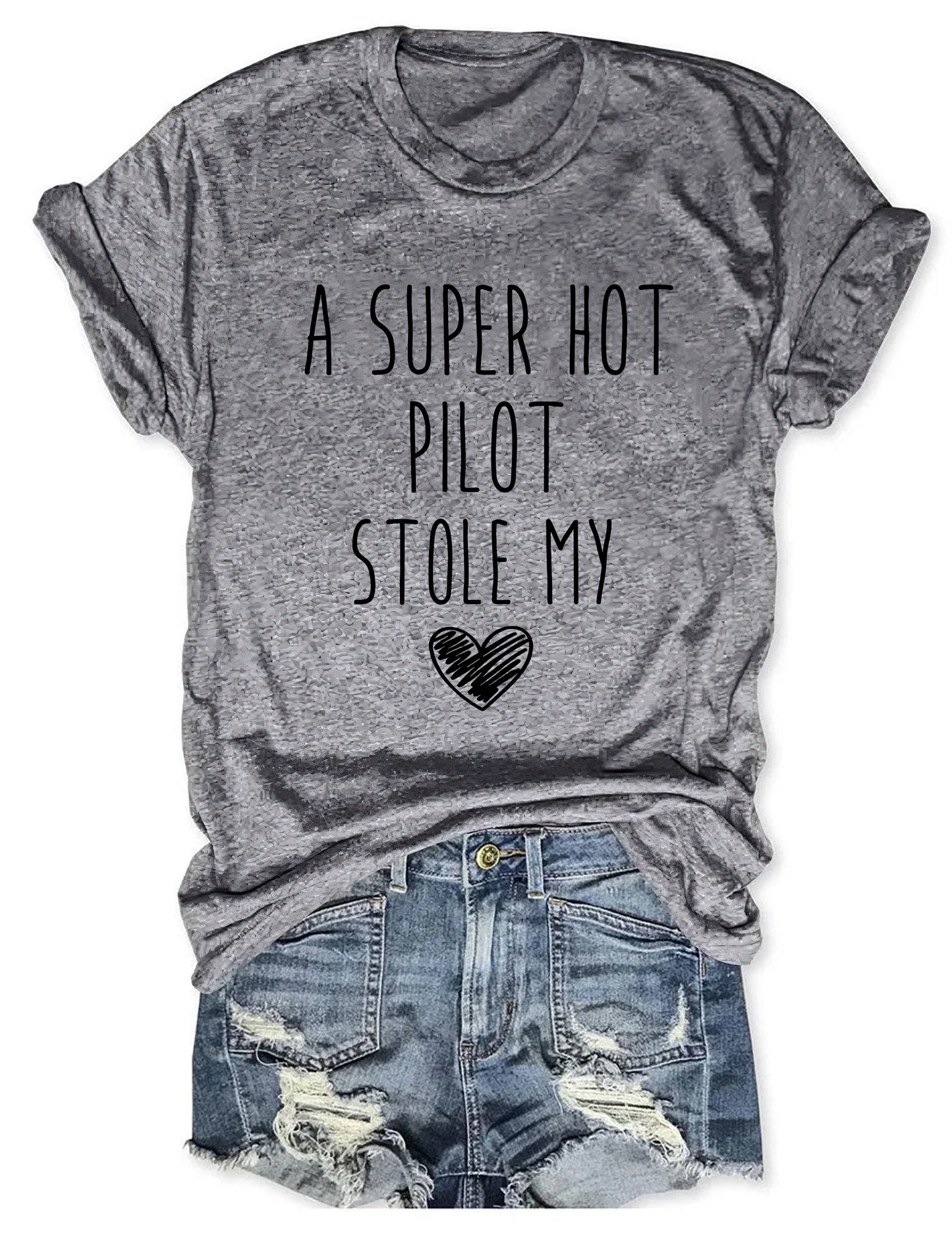 A Super Hot Pilot Stole My Heart T-shirt dance