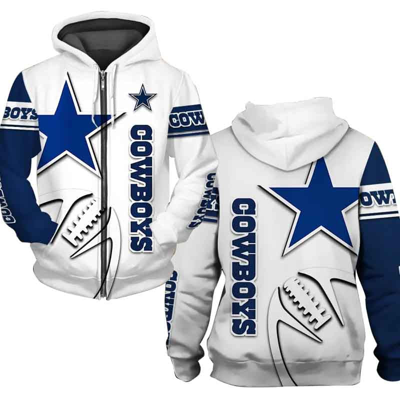 Dallas Cowboys 2025 New 3D Graphic Hoodie