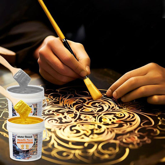 🔥HOT SALE 🔥Water Based Gold Leaf Paint For Art, Painting, Handcrafts