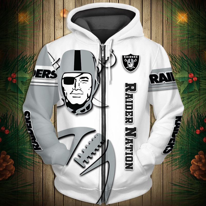 Las Vegas Raiders 2025 New 3D Graphic Hoodie