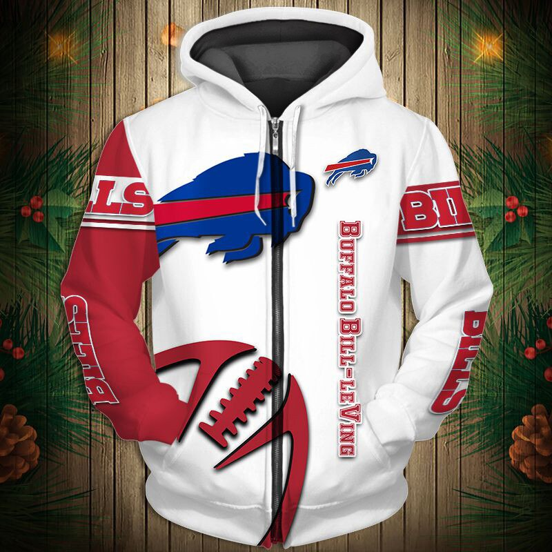 Buffalo Bills 2025 New 3D Graphic Hoodie