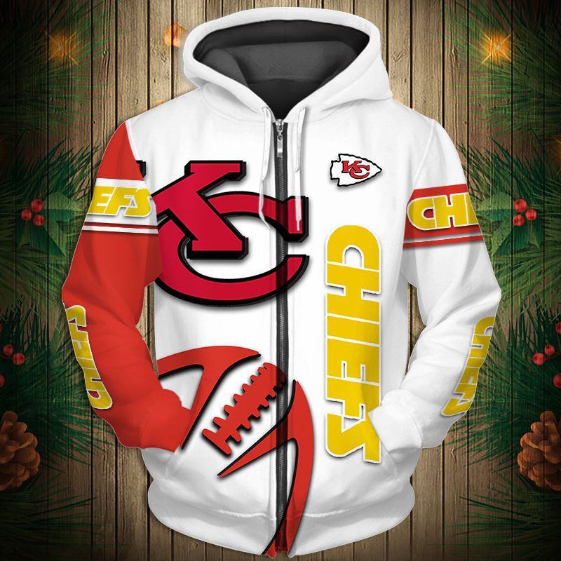 Kansas City Chiefs 2025 New 3D Graphic Hoodie