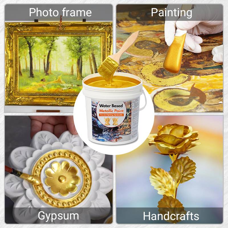 🔥HOT SALE 🔥Water Based Gold Leaf Paint For Art, Painting, Handcrafts