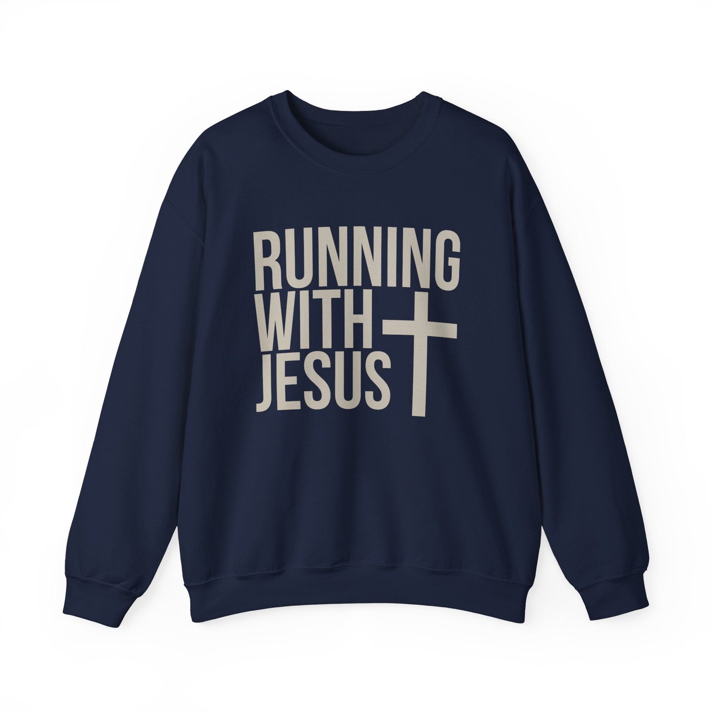 Running With Jesus Sweatshirt