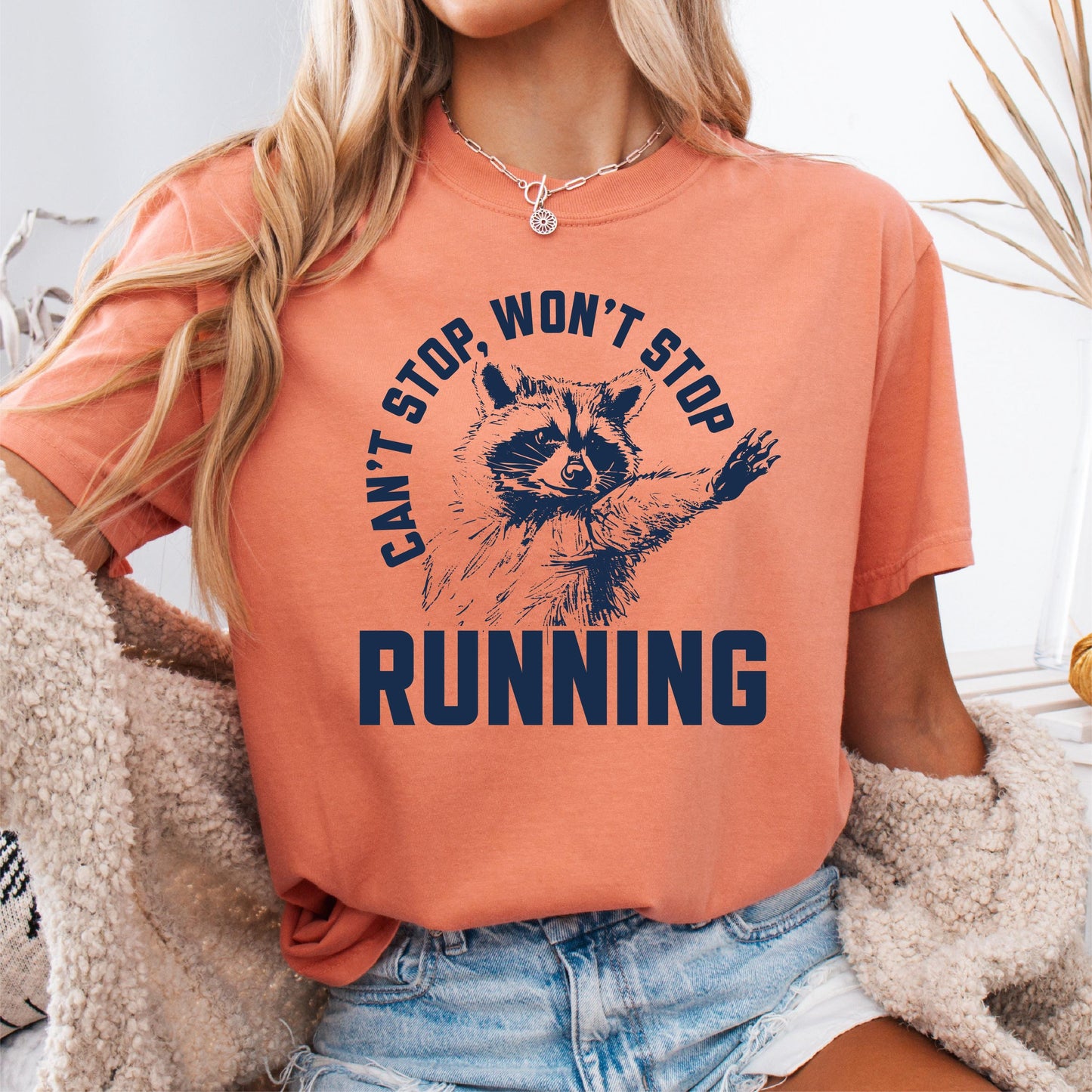 Can't Stop Running Funny Shirt