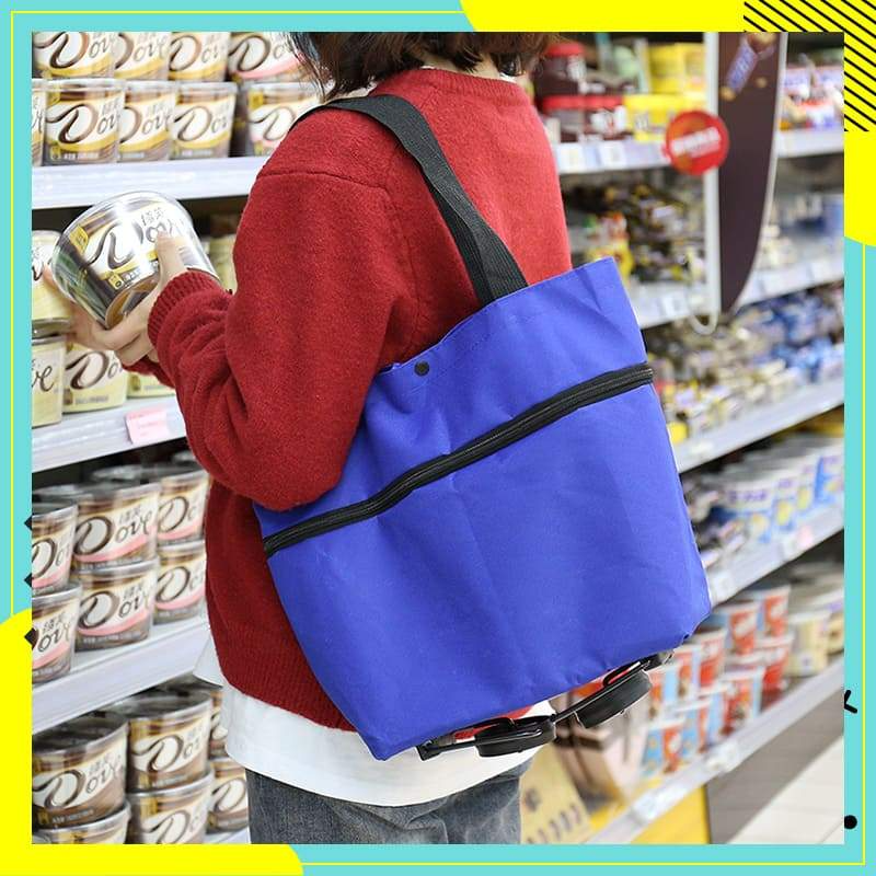 🔥2025 Hot Sale🔥2-in-1 Foldable Shopping Cart