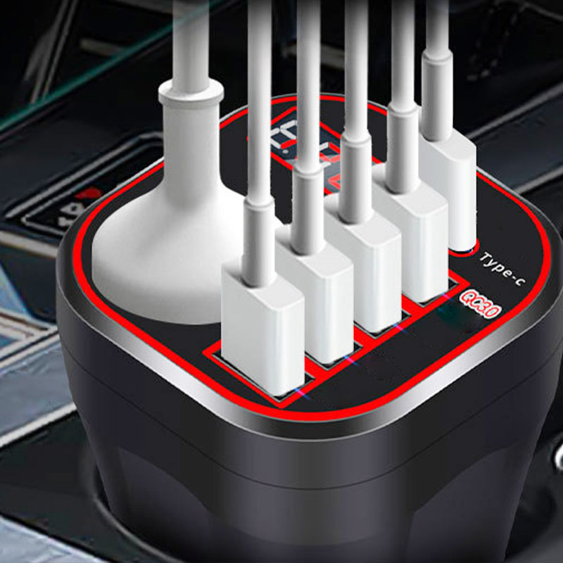 ⚡Hot Sale-Multi-function Car Power Inverter QC Charger