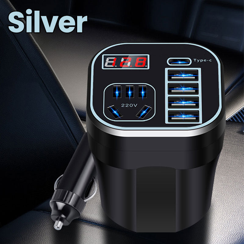 ⚡Hot Sale-Multi-function Car Power Inverter QC Charger