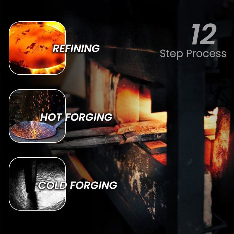 🍳Uncoated Thick Iron Pot