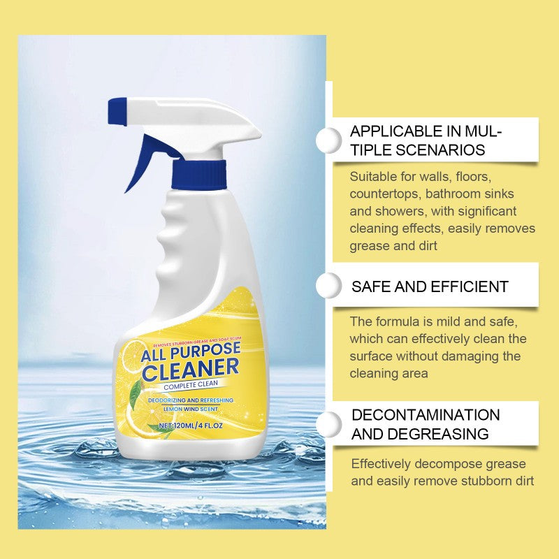 All-Purpose Powerful Kitchen Cleaning Spray, Deodorizing & Refreshing