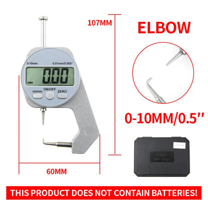 ⏳Time-limited Special⌛Digital Display Thickness Gauge Zinc Alloy Electronic LCD