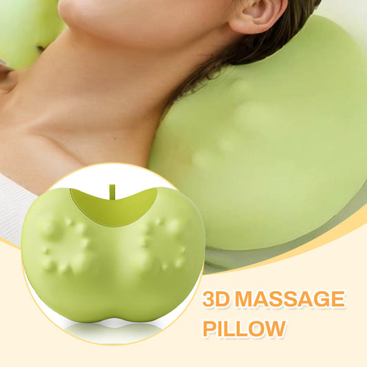 🔥2025 Hot Sale🔥3D Kneading Neck & Back Massage Pillow with Heat