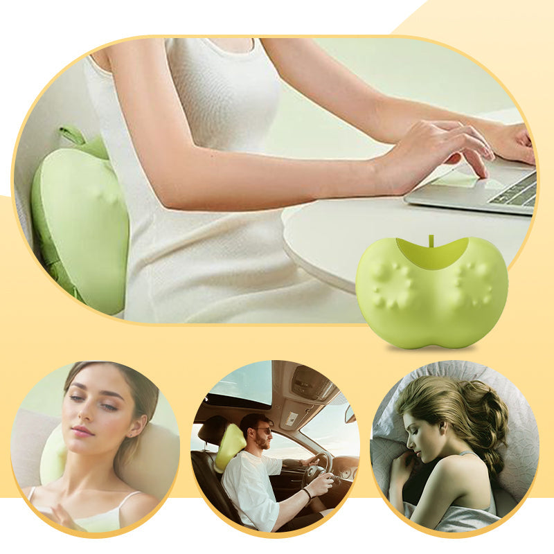 🔥2025 Hot Sale🔥3D Kneading Neck & Back Massage Pillow with Heat