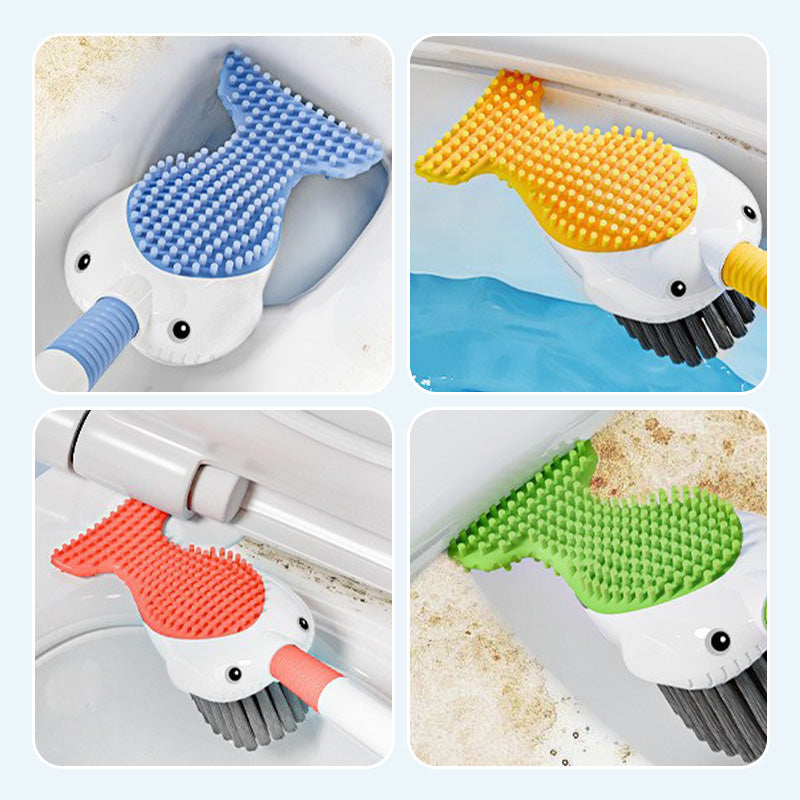 ✨Wall-Mounted Suction Cup Toilet Cleaning Brush Set
