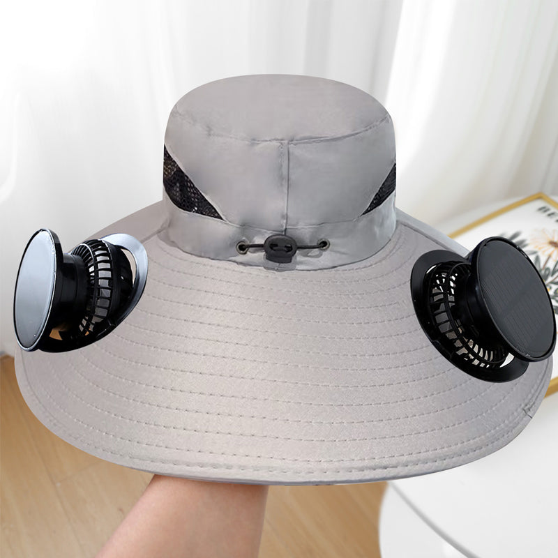 🎁Hot Sale 50%OFF💖Ultralight Solar Fan Sun Hat