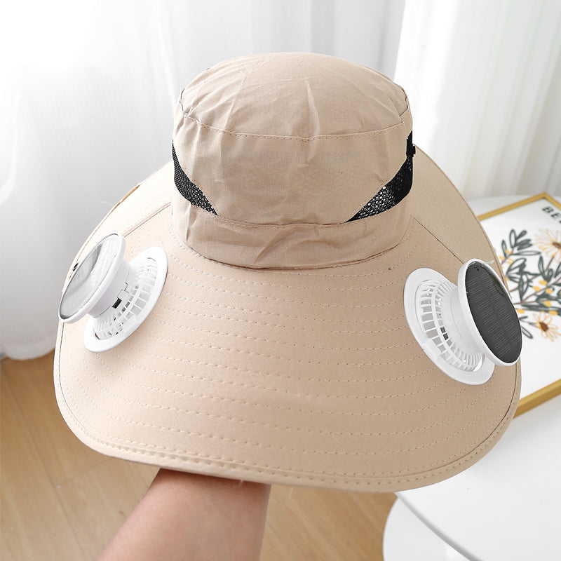 🎁Hot Sale 50%OFF💖Ultralight Solar Fan Sun Hat