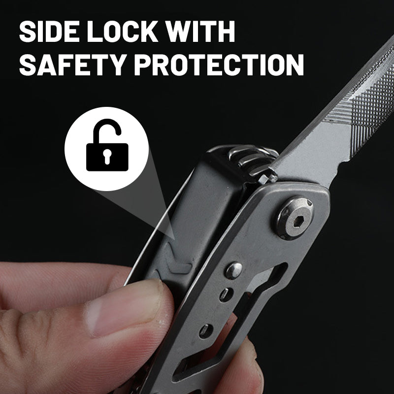 Compact Folding Multi-Tool Pliers