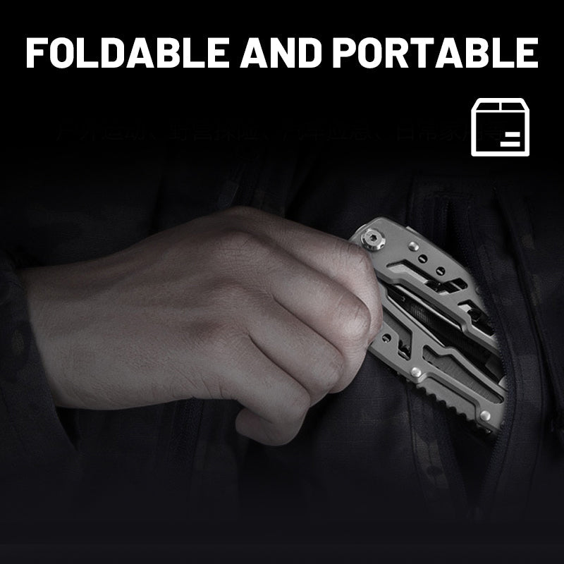 Compact Folding Multi-Tool Pliers