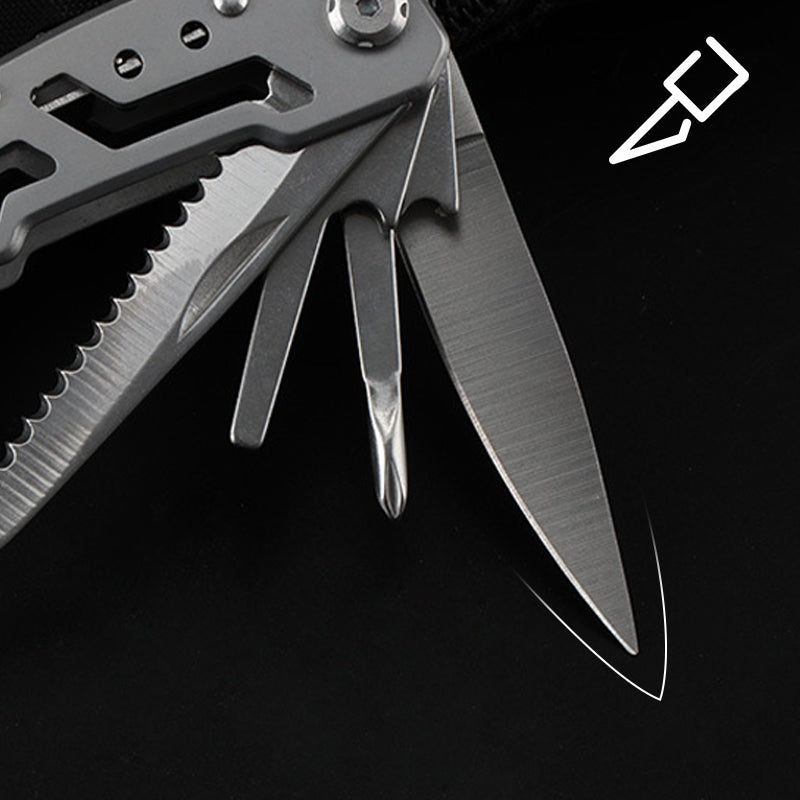 Compact Folding Multi-Tool Pliers