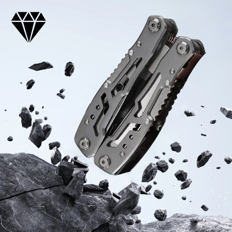 Compact Folding Multi-Tool Pliers