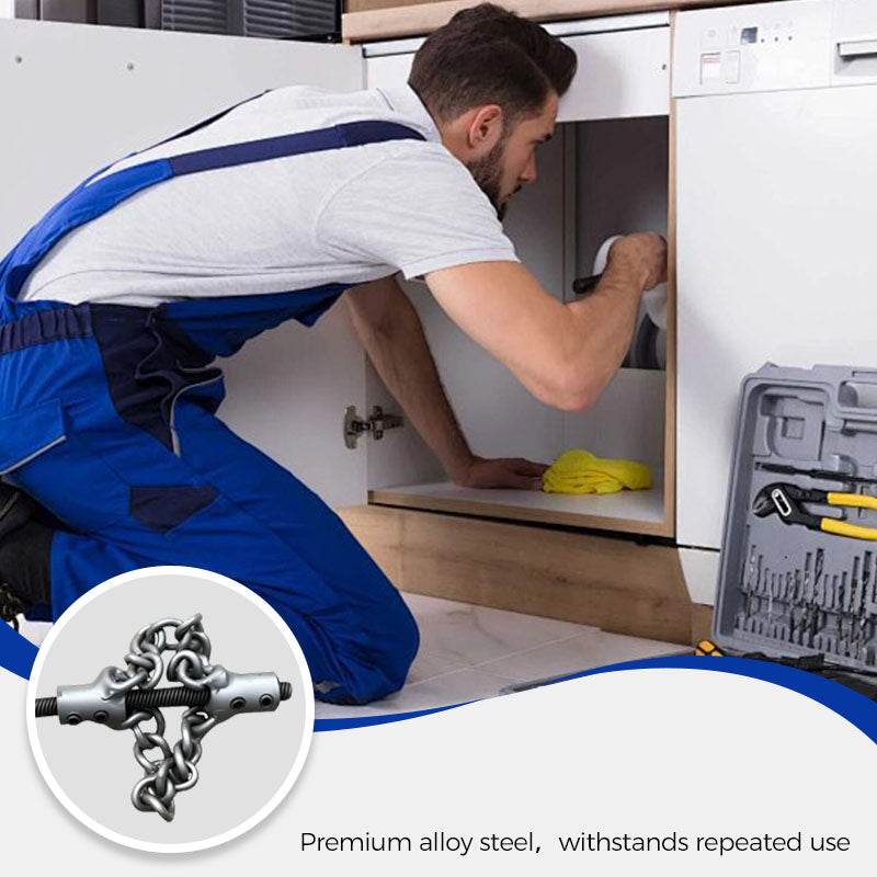 Drain Auger Plumbing Snake for Blockages