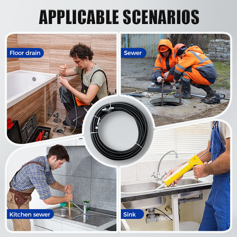 Drain Auger Plumbing Snake for Blockages