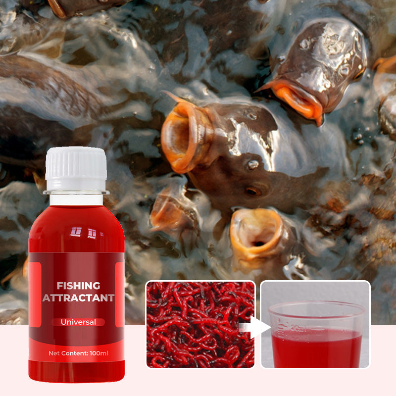 Universal Concentrated Red Worm Liquid Bait for Fishing Attractant