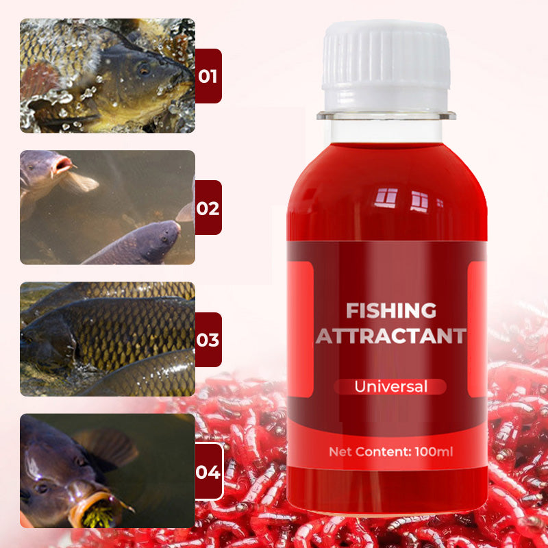 Universal Concentrated Red Worm Liquid Bait for Fishing Attractant