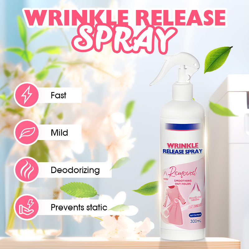 Multi-Functional Wrinkle Release Spray