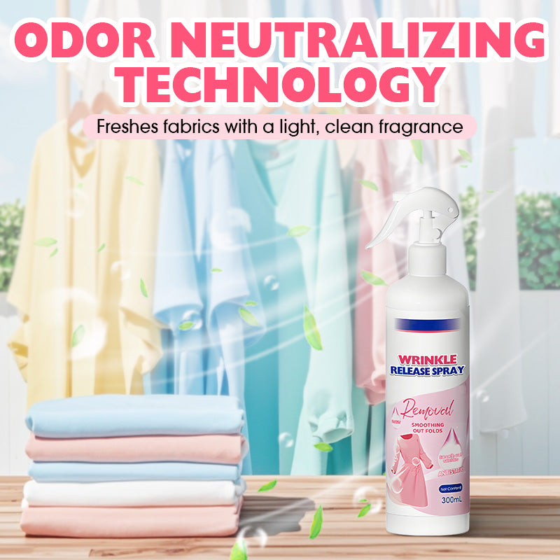 Multi-Functional Wrinkle Release Spray