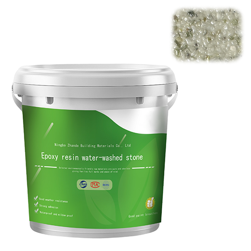 Eco-Friendly Water-Washed Stone Coating for Floor