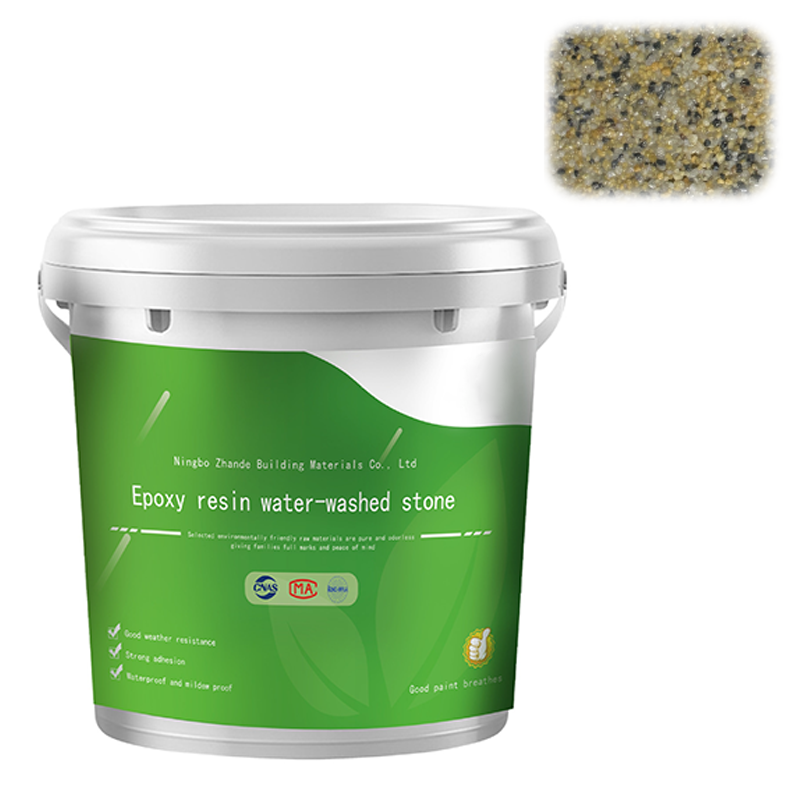 Eco-Friendly Water-Washed Stone Coating for Floor