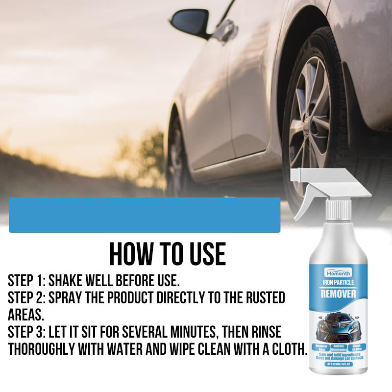 🔥LAST DAY PROMOTION - 50%OFF🔥Car Rust & Iron Particle Remover Spray