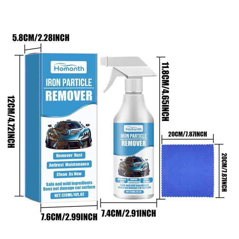 🔥LAST DAY PROMOTION - 50%OFF🔥Car Rust & Iron Particle Remover Spray