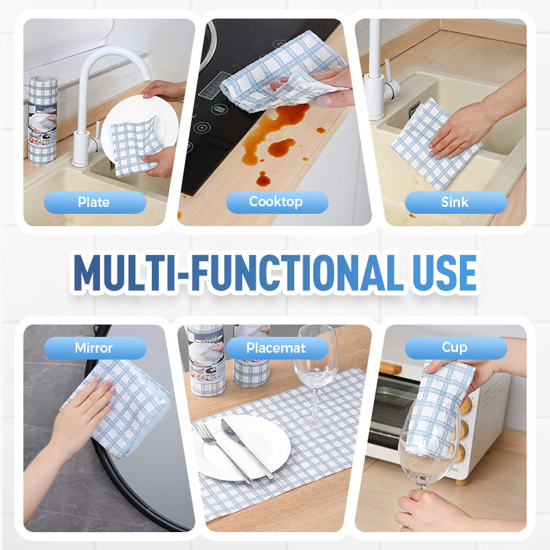 Reusable Lazy Kitchen Cleaning Paper Towels