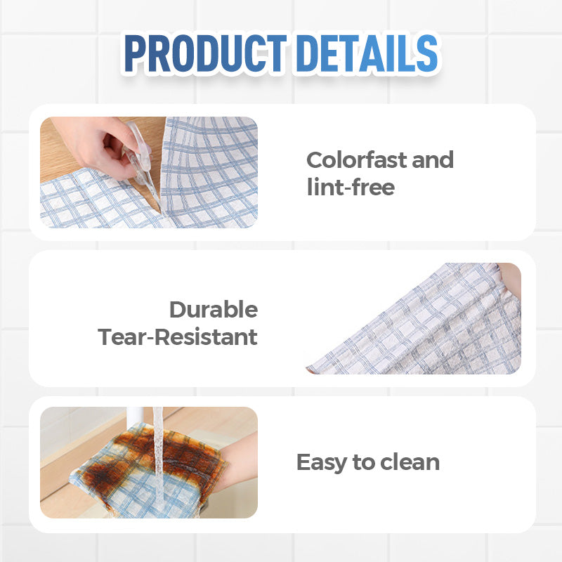 Reusable Lazy Kitchen Cleaning Paper Towels