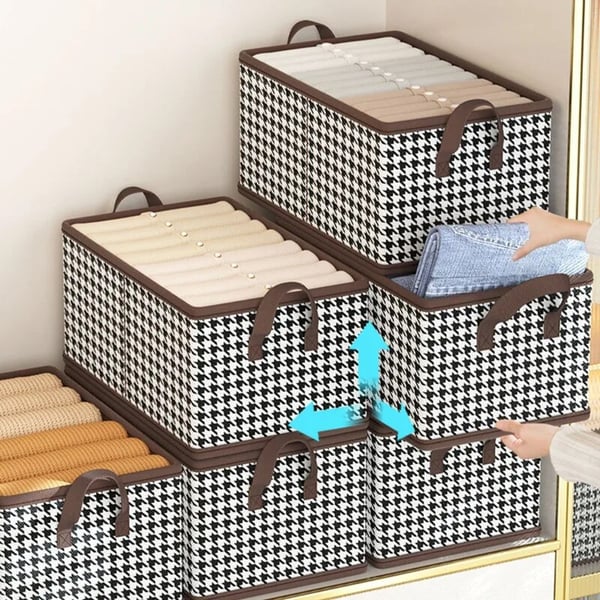 🔥Foldable Clothing Bedroom Accessories Multifunctional Storage Box