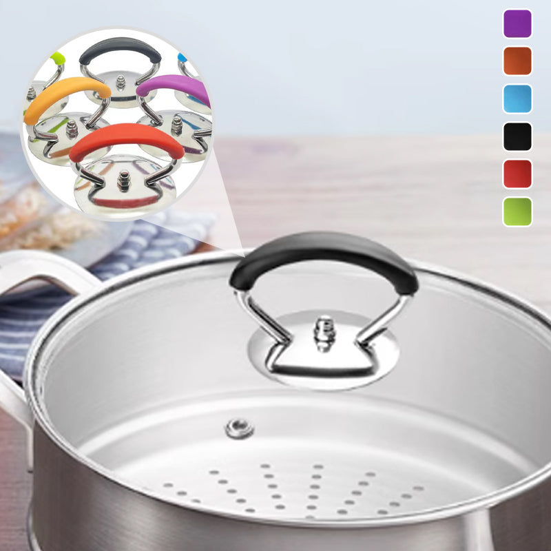 Silicone Pot Lid Anti-Scald Replacement Knob Holding Handle