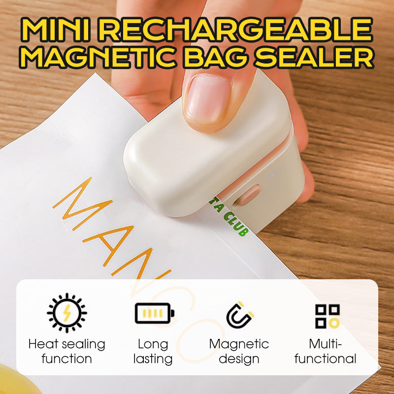 Mini Rechargeable Magnetic Bag Sealer