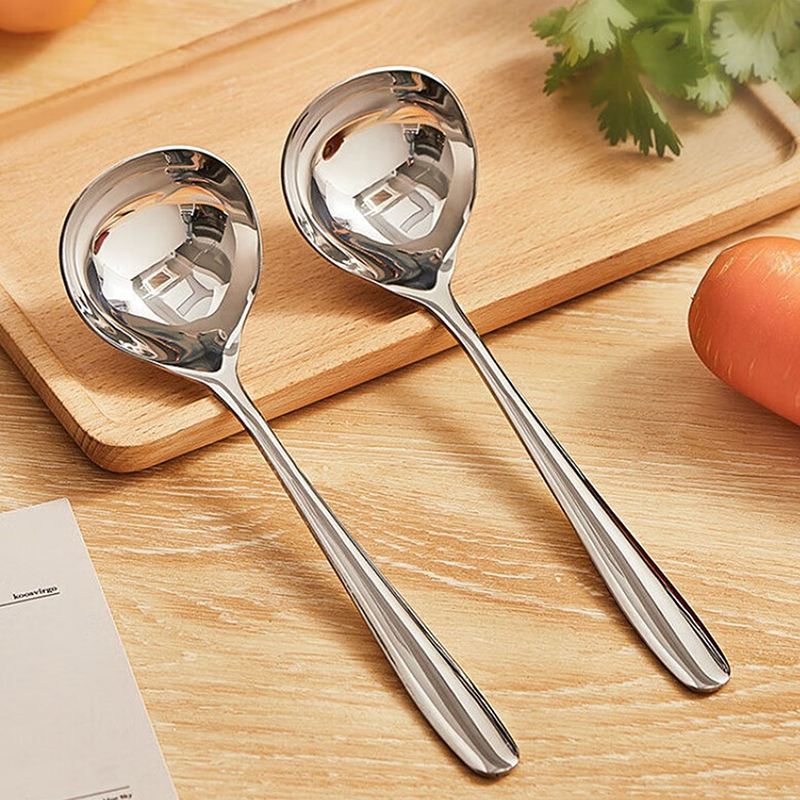 Deep Stainless Steel Soup Ladle